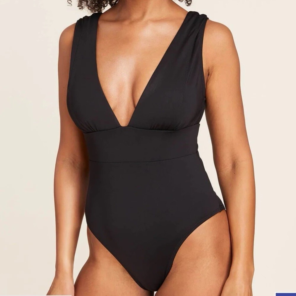 ANDIE Mykonos One Piece Black Swimsuit 3XLT NWT Long Torso